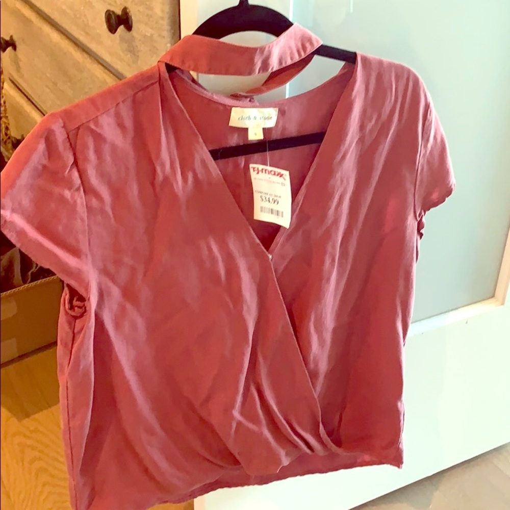 Maroon shirt from cloth & stone. Never worn!